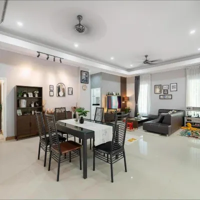 Cozy Family & Kids House with Garden (3BR) Hotels near Homepro Udon Thani