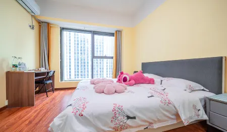 Yujian Shiguang Apartment (Linyi University International Expo Center) Отели рядом с достопримечательностью «Linyi University Foreign Language School»