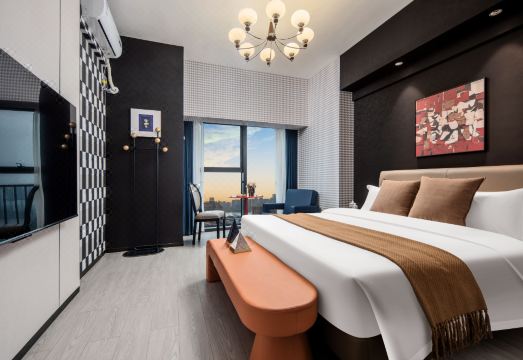 창사 호텔 야경