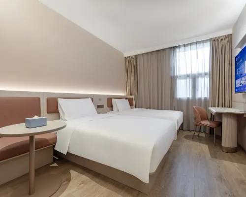 Hanting Shanghai Hongqiao Airport Qibao Subway Station Hotel Zimmer Photos