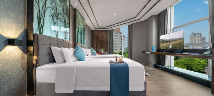 Xi'an Deluxe Hotel Jiangyang District Government Luzhou Police College Branch Các khách sạn ở Lô Châu