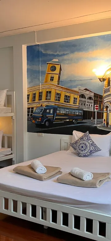 ห้องพักสำหรับครอบครัวแบบเซ็นชื่อพร้อมวิวเมือง