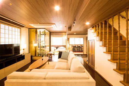 KONJAKUSO Osaka Dotonbori "YORIAI" Penthouse Stay Отели рядом со станцией JR Abikocho Station