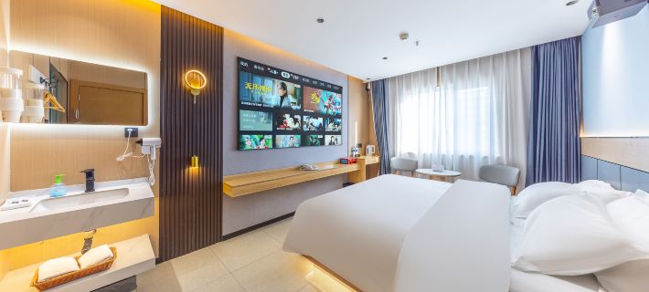 Yunji Smart Hotel (Xining Railway Station Branch) Hotéis em Xining