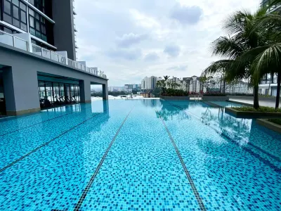 Queensville Near Midvalley #LRT #Carpark #Netflix Suasana Lumayan Condominium附近的飯店