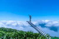 Beichuan Jiuhuangshan Xianshan Hotel - pemandangan pegunungan