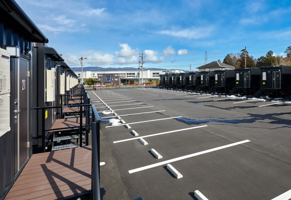 호텔 R9 더 야드 이나베의 객실 내부