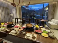 Four-Goddess Mountain Cloud View Fan's Lodging - breakfast