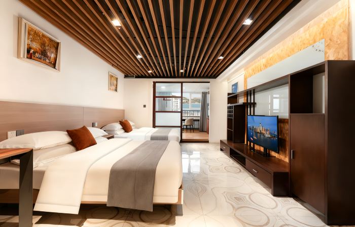 Weihai Ancient Street | Ease Residence Guesthouse (Xingfu Men Branch of Weihai High Plaza)