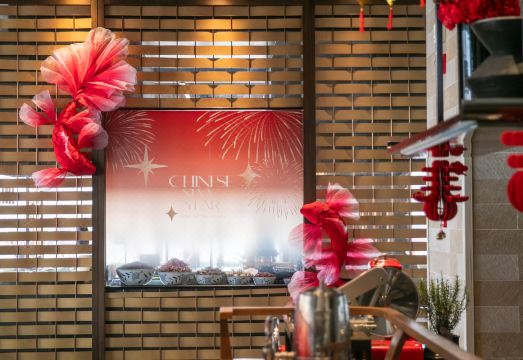 시안 호텔 로비 전경