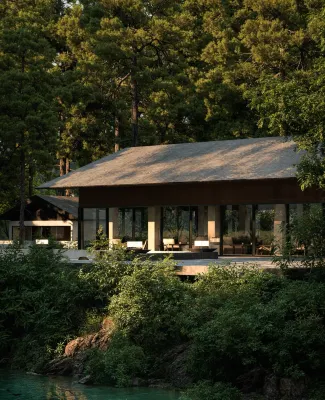 Shanshui Leren Light Luxury Boutique Hostel - 温泉