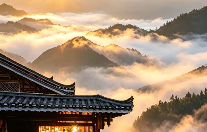 Suyin•Xiangsu | HOMETOWN•DESTINATION Diaojiaolou Guanjing Meisu (Longji Terrace Branch)