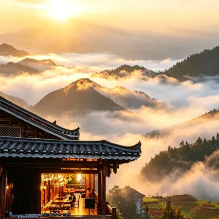 Suyin•Xiangsu | HOMETOWN•DESTINATION Diaojiaolou Guanjing Meisu (Longji Terrace Branch) Отели в г. Луншэн