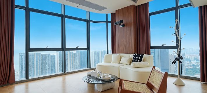 Yuhouse High Altitude Sea View Loft Apartment (Shantou High Speed Railway Station Branch) Ξενοδοχεία στην πόλη Σαντόου
