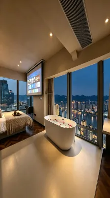 Chongqing Summit · Cloud River View 69th Sky  B&B(Jiefangbei Area/Hong Ya Cave) - parking