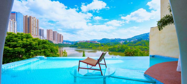 An Lauan Anlan · Nanhu Xu Infinity Pool Lakeview Boutique Stay (Panzhou Nanhu Park) Hotels in Panzhou