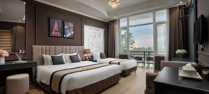 Hanoi Morning Hotel Hotéis em Hanói