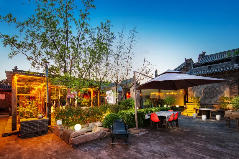 Pingyao Ji Prefecture Floral habitat courtyard Homestay