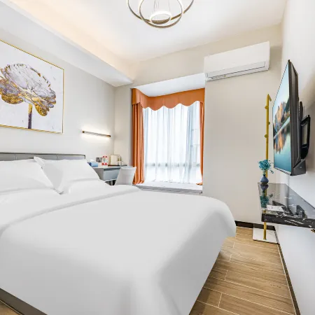 Moodlink Mandian Retreat (Tianhe Sports Center Taikoo Hui Store) Отели рядом с достопримечательностью «Станция метро Gangding»