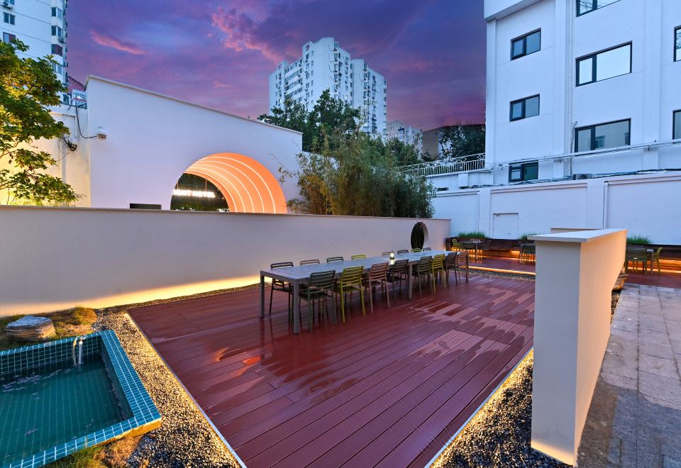 환이 호텔 로비