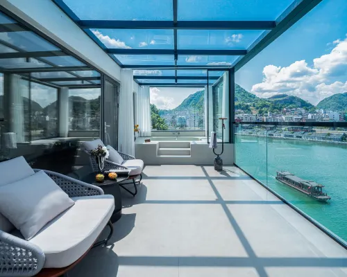 Zhenyuan · Not Late Romantic Panoramic Private Soup Designer Vacation Homestay Hotels in Zhenyuan County