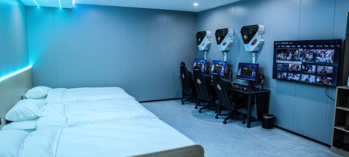 Xinhao E-sports Audio and Video Hotel Отели в г. Бэньси