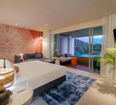 พรีเมี่ยม สระน้ำสวีท วิวมหาสมุทร