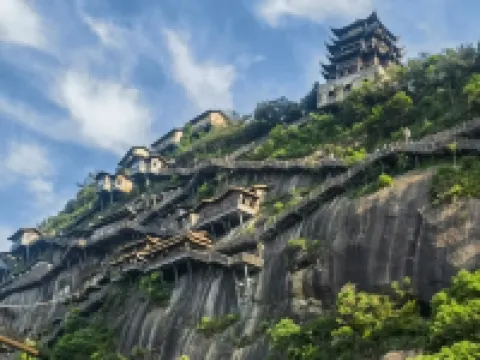 Qingchuan Pavilion Homestay (Wangxian Valley Store) Hotel di Shangrao