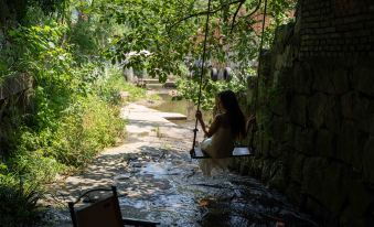 Yunshang Grassland·HilingCamp Mountain Xiashanshe Mountain Wild Hot Spring Holiday Beauty