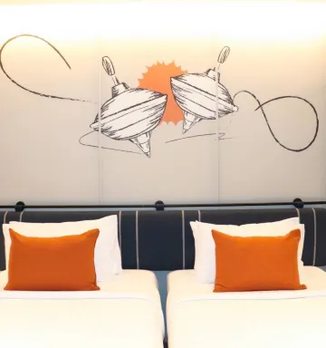 ห้องซูพีเรียร์ เตียงเดี่ยว 2 เตียง