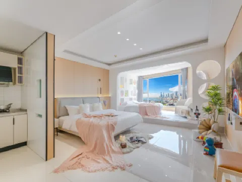 Seaside Cloudscape Homestay (Qingdao May Fourth Square Branch) Hotels in 