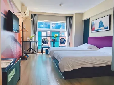 四季陽光主題客棧（三明麒麟山公園店） 鄰近下洋體育健身中心-游泳館的酒店