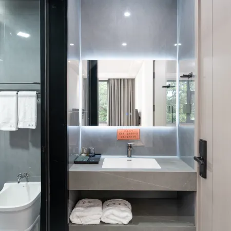 Xidu Xiaozhu · Stream Tracing Swimming Pool Vacation Boutique Stay (Anji Zhongnan Baicao Garden)