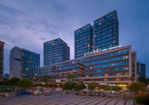 Yizhou Ruijin Hotel (Guanshanhu Park, Guanshanxi Road Subway Station Store) - صديق للحيوانات الاليفة