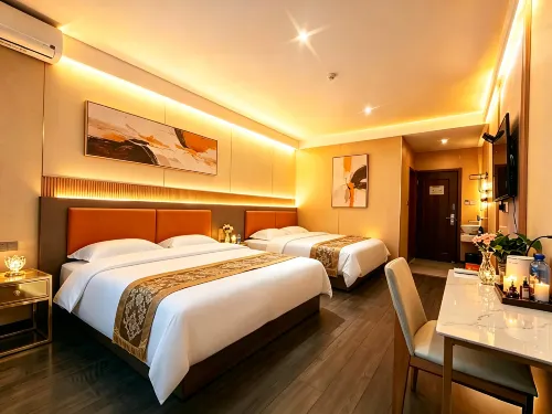 Mingsha Mountain and Crescent Spring Desert Luxury Hotel