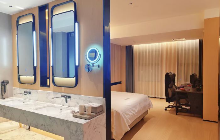 Lanhuxiu Smart Apartment (Linying Dongfang International Yizhou City)