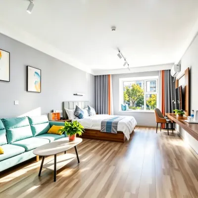 Hakka Meisu Apartment (Qingdao Jiaodong International Airport) โรงแรมใกล้หอศิลป์เปาหลง