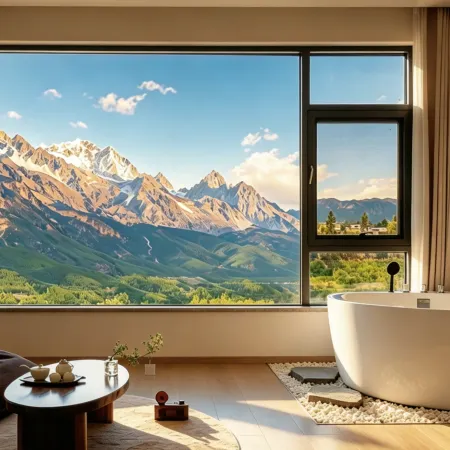 Wuyueli・Daydream丨Full View360° Panoramic Sunshine Golden Mountain Boutique Stay (Baisha Old Town)