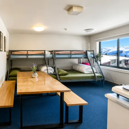Hotham Central Ski Out Studio w/ pool, spa & sauna