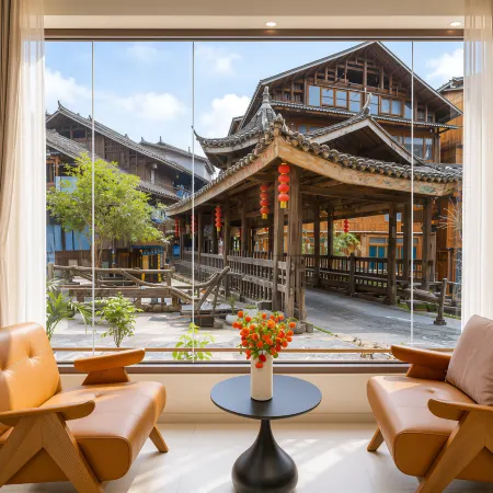 Qiyue Pavilion ・ Qiaopan Yunju Villa Zhaijing Xianju Boutique Stay (Zhaoxing Dong Village)