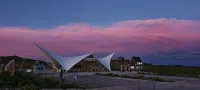 Wulan Mountain Scenic Spot Visitor Center, Hexiantou Town, Erguna, Inner Mongolia, China - parking