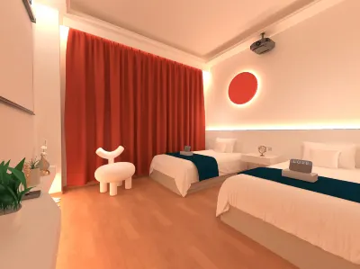 Lecheng Theme Hotel (Taiyuan Clothing City Railway Station) Hotels near Shuangta Temple (Twin Pagoda Temple)