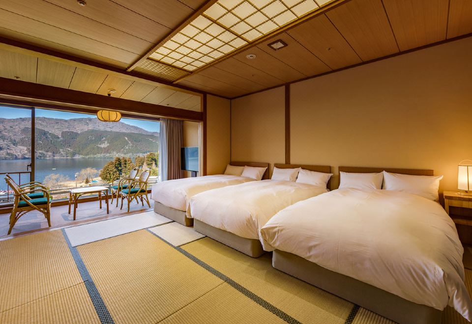 하코네 호텔 버스 정류장