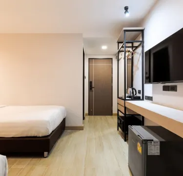 ห้องซูพีเรียร์ทวินพลัส เตียงเดี่ยว 2 เตียง