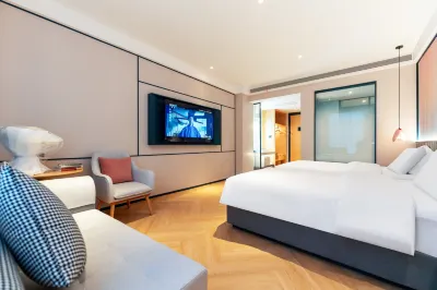 Shuhe Hotel (Xi'an Dayan Pagoda Datang Sleepless City Branch) Hotel in zona Xi'an University of Architecture and Technology (South Campus)