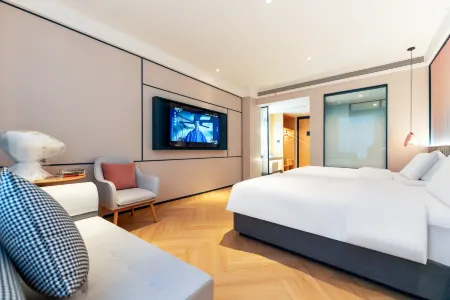 Shuhe Hotel (Xi'an Dayan Pagoda Datang Sleepless City Branch) Отели рядом с достопримечательностью «Xi'an University of Science & Technology»