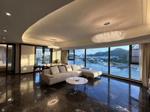 Sanya Jianya Seaview Apartment (Building4B,HongzhouTianxi) - สระว่ายน้ำบนดาดฟ้า