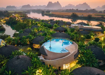 Chongzuo in the wild night set, see wild luxury Villa Hotels near Xinhe Passenger Transport Terminal