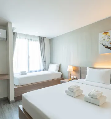 ห้องดีลักซ์สำหรับ 3 ท่าน 