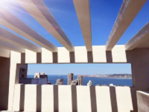 懶得Land·空中花園民宿（威海站韓樂坊店）